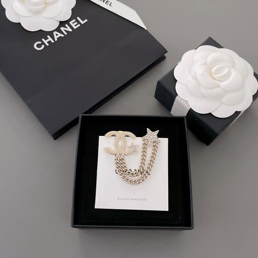 香奈儿 双c链星星胸针 超级精致小巧的星星（XTY） 商品图0