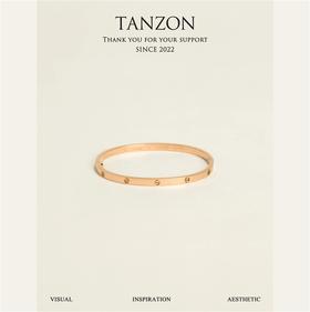 卡地亚LOVE 窄版无钻手镯！（XTY）