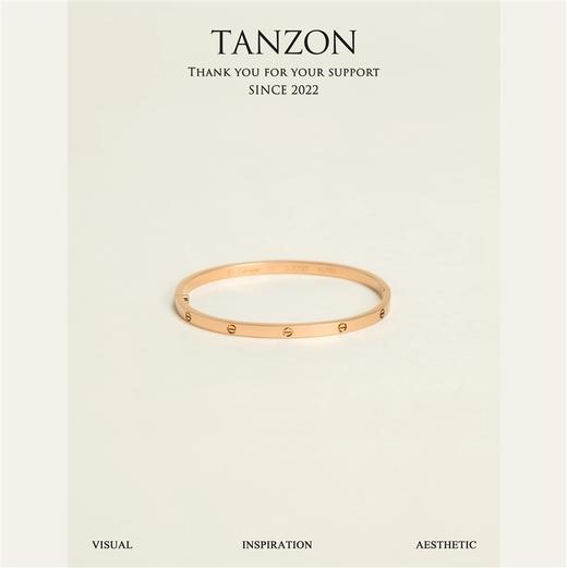 卡地亚LOVE 窄版无钻手镯！（XTY） 商品图0