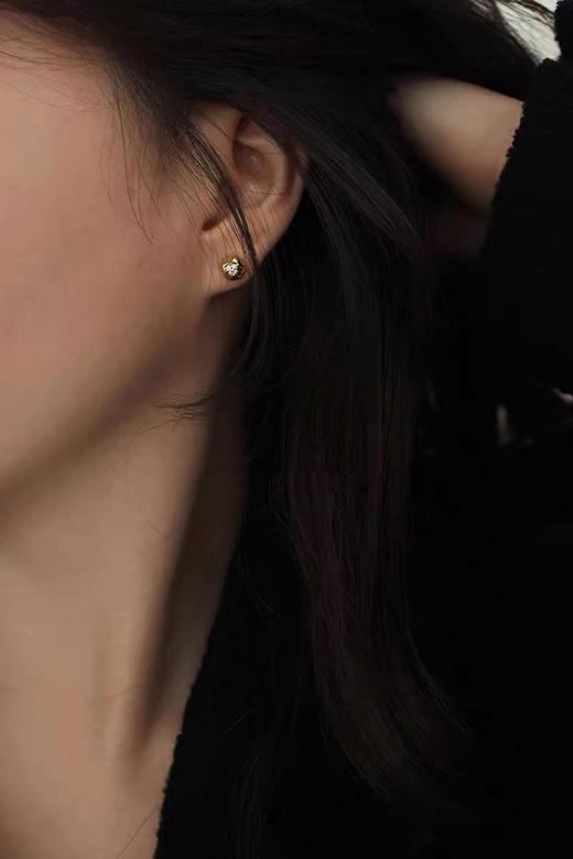赛琳小钻金粒耳钉（XTY） 商品图6