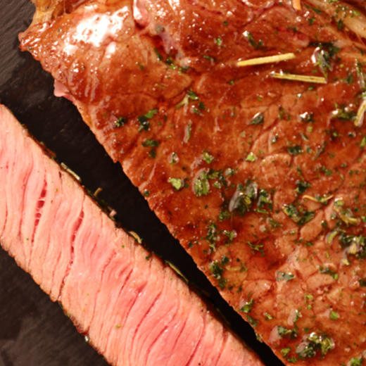 泾源黄牛肉 雪花（上脑）牛排200g 商品图2