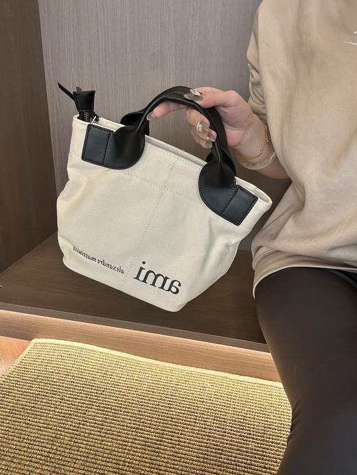 Ami 真要好好夸夸这个AMi通勤包！！ 对于极简风格的手拿托特帆布包（MM） 商品图8