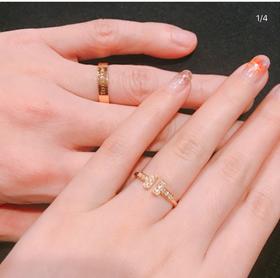 蒂芙尼  T系列，双T戒指钻款 （XTY）