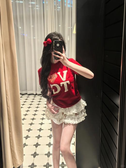 <曾小咸推荐> 字母印花短袖纯棉T 商品图8