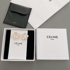 赛琳大小珠环耳钉中古款！（XTY）