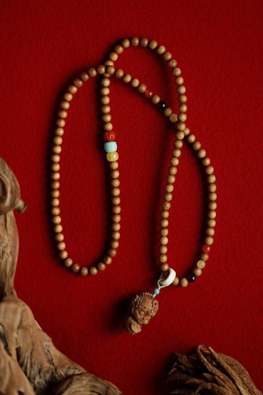 老山檀香【花诺】手串6mm*108颗 商品图3