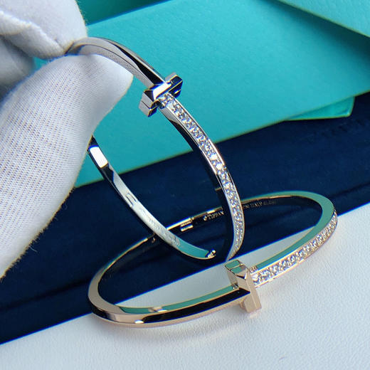 TF T系列 T1窄版带钻手镯！（XTY） 商品图0