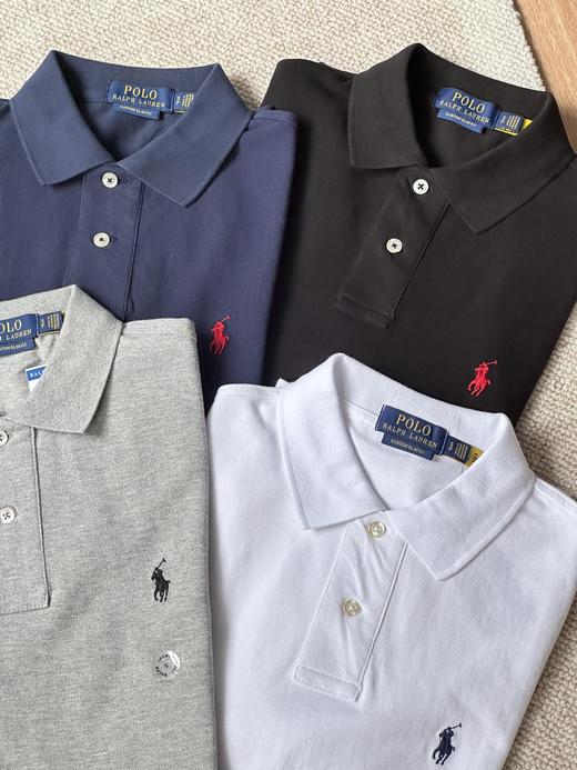 拉夫劳伦翻领polo衫胸前小马刺绣标志（SS） 商品图13