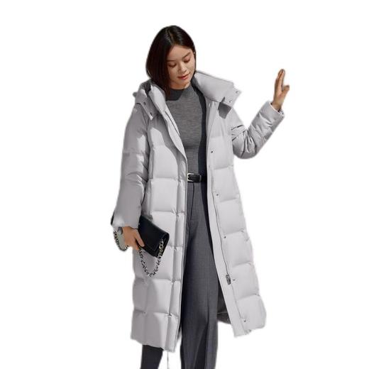 波司登 女脱卸帽长款羽绒服 B40144106 商品图0