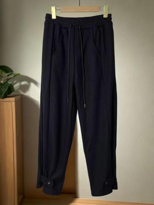 双十二福利！【诗铭洛可】W387九分裤毛呢可直筒可束脚裤 商品图2