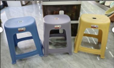 【18元/个】塑生源3783欧式塑料大号凳子（1101153） 商品图0