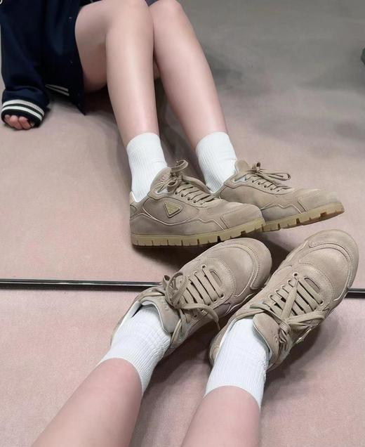 普拉达 24/新款阿甘鞋德训鞋休闲鞋饼干鞋（DBG） 商品图12