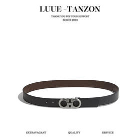 菲拉格慕-专柜同步新上市扣头金/银可选新款纯钢扣男款皮带【男士礼物专区】（GD）