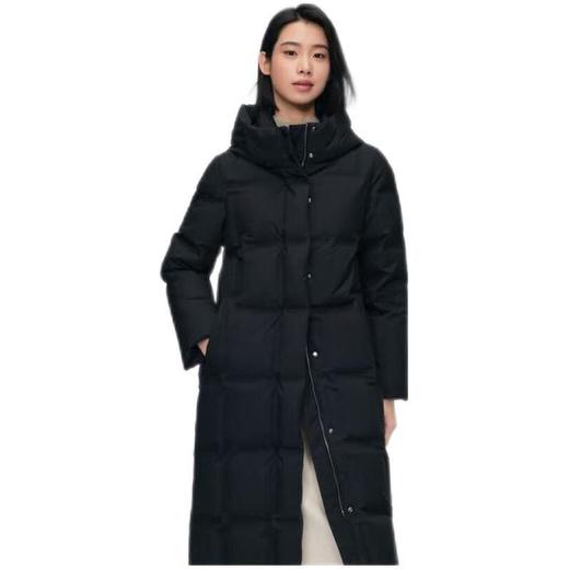 波司登 女连帽长款羽绒服 B40144174 商品图1