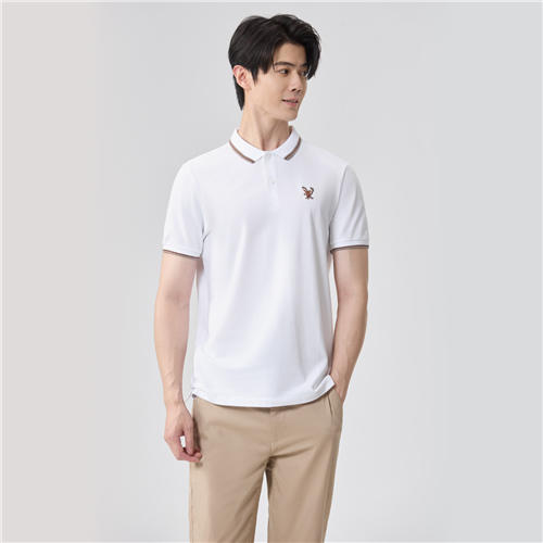 佐丹奴男装25年新款弹力透气POLO衫01015237 商品图5