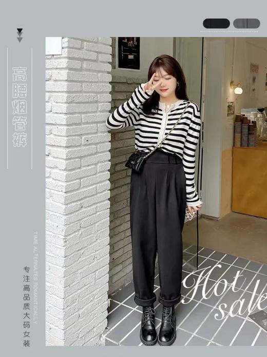 双十二福利！【诗铭洛可】W675呢料鱼骨裤 商品图0