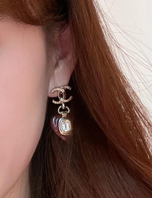 CHANEL香奈儿复古爱心耳环（XTY） 商品图10