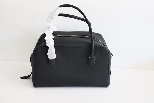 The Row EW 保龄球包，黑色灰色(MM) 商品图2