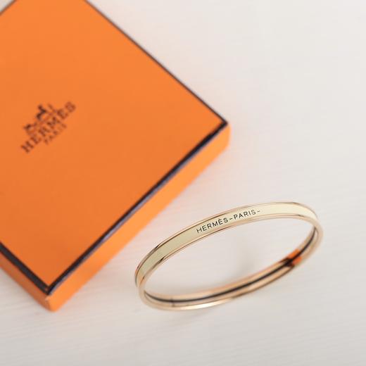 爱马仕-Uni图案珐琅特窄版手镯（XTY） 商品图7