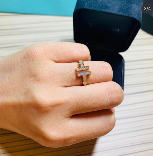 蒂芙尼   重磅推荐的T系列，双T戒指贝母款 （XTY） 商品图7