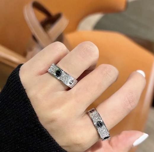 卡地亚 满天星黑钉戒指 男女同款（XTY） 商品图4