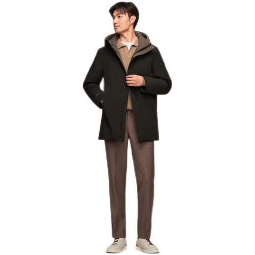 波司登 男中款连帽羽绒服 B40144157 商品图1