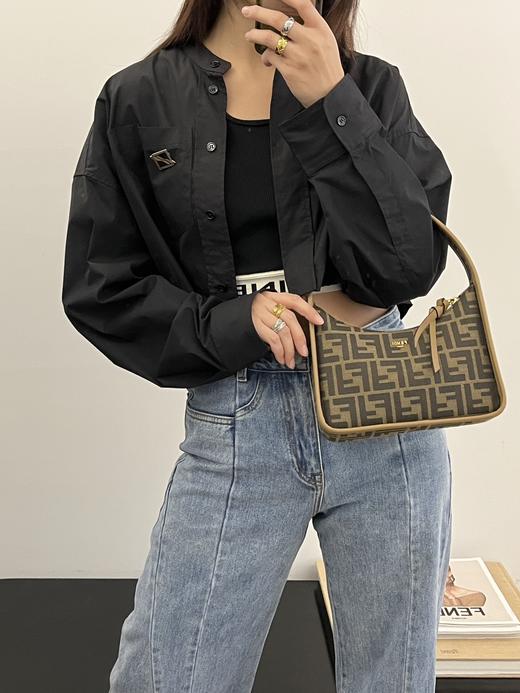 芬迪   迷你hobo包，经典老花可手提可做腋下包 （MM） 商品图1