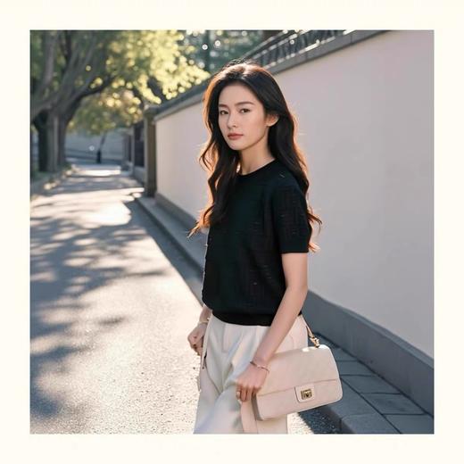 芬迪25春夏最新款双F短袖针织衫（SS） 商品图6