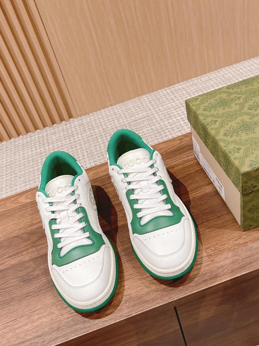 古驰-2023 SS mac80#系列运动鞋 情侣款休闲小白鞋 复古做旧脏脏鞋小脏鞋（DBG） 商品图3