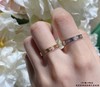 卡地亚 经典love满天星窄版双排钻戒指（XK） 商品缩略图0