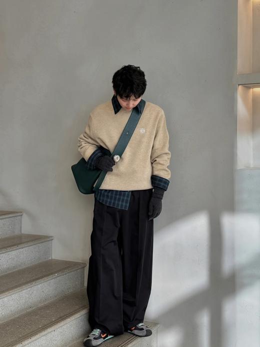 罗意威 Ballet Runner 2.0牛皮革 圆头系带 德训鞋 低帮新版大头运动鞋（DBG） 商品图12