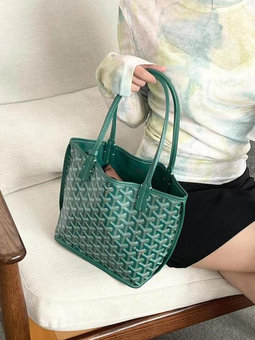 戈雅-狗牙双面购物袋mini tote，跟正品同渠道进口料！（XS） 商品图10