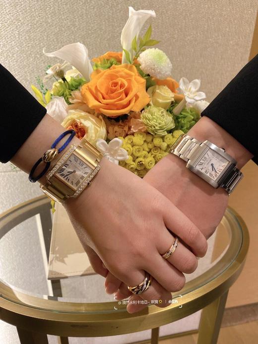 卡地亚 法国坦克系列WSTA0065 这款全新演绎的手表，不管是镶钻小号表款还是不带钻的表款，各有其独特之处(ZT*SH) 商品图3