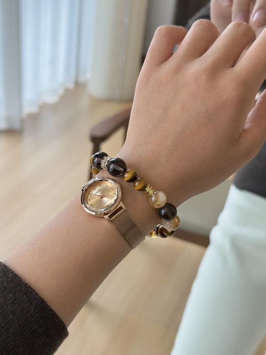 王嘉尔同款金霸大综合水晶手串 招财转运还能百搭出圈！！ 打工人的玄学救命稻草 男女同款情侣系（XTY） 商品图5