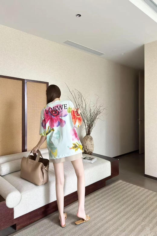 罗意威春夏新款花朵晕染短袖（TM） 商品图8