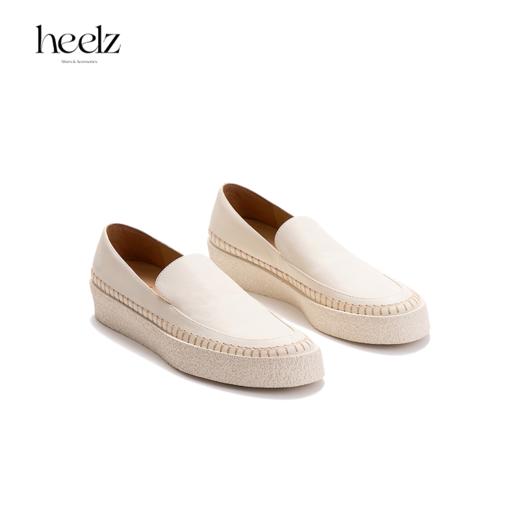 【法兰克乐福】heelz设计师手工鞋履｜牛皮编织厚底乐福鞋3.5公分 商品图2