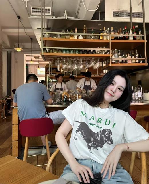 Mardi 腊肠狗短袖T恤 男女同款 韩系超火T恤（SS） 商品图13