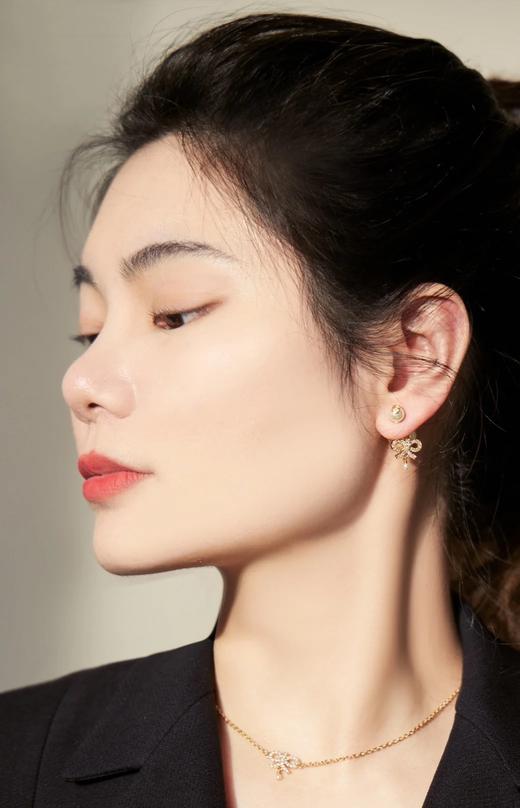 迪奥满钻蝴蝶结手链/项链（XTY） 商品图10