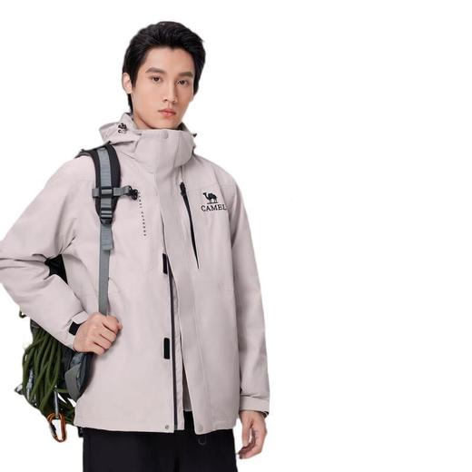 骆驼 男三合一冲锋衣 A14CA49734 商品图0