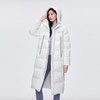波司登 通用连帽大长款羽绒服 B40143540 商品缩略图4