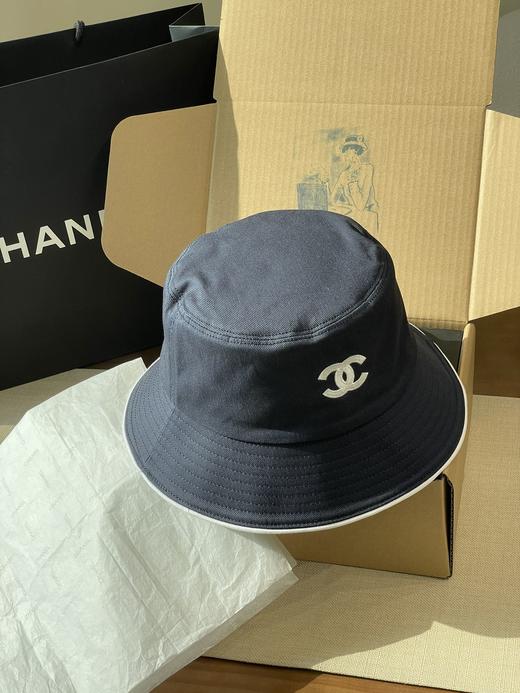 CHANEL香奈儿 经典印花Logo棉质 棉 渔夫帽 男女同款（CO） 商品图3