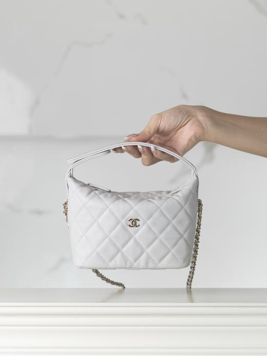 香奈儿 25C hoho 饭盒包浅灰  颜色是淡淡的浅灰色 很特别 绝美呀～（LZ) 商品图1