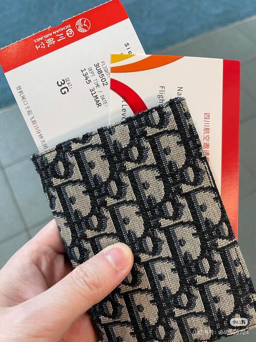 迪奥 经典老花护照夹卡包 Oblique系列图案自从设计师重制后（LZ） 商品图4