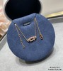 新品发布❤️费雷德小号粉钻搭扣马蹄项链 手链大牌 时尚 精致（XTY） 商品缩略图1