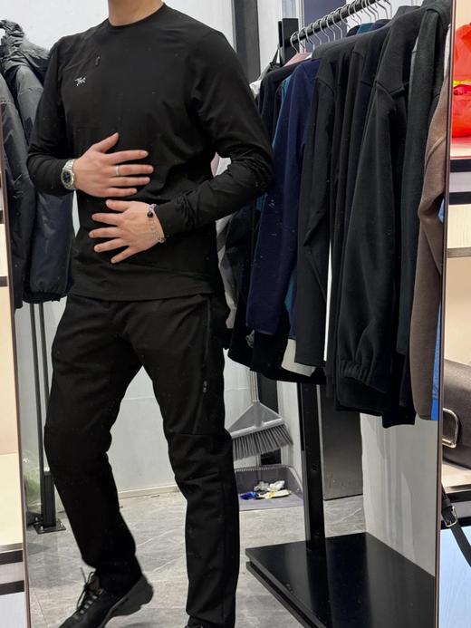 ARC 始祖鸟 家24春款户外男士RHO LT系列运动针织长袖衫 鸟家的保暖打底T！（SS） 商品图9