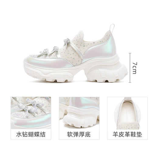 【云粉节】【9折】BF楼诺贝达25年时尚运动鞋RCL255401吊牌价1880 商品图2