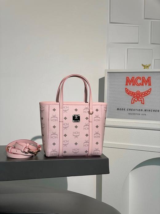 MCM  Aren Visetos Mini新版购物袋菜篮子 单肩包 斜挎包 （XM） 商品图4