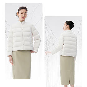 波司登 女廓形小立领短款羽绒服 B40134124
