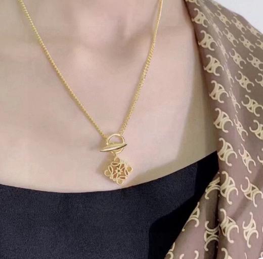 罗意威 镂空雕花金金属项链（XTY） 商品图5