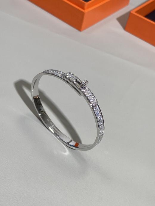 爱马仕  kelly满钻玫瑰金钻手镯 （XTY） 商品图2